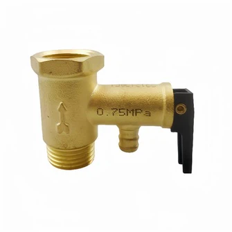 Säkerhetsventil för solvärmare